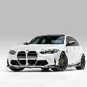 BMW G8X M3  M4 GLOSS BLACK ABS FRONT MOTORSPORT GRILLE