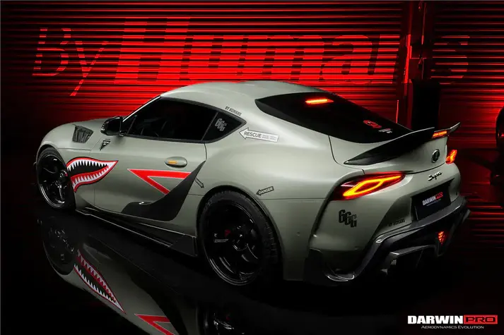 2019-UP Toyota GR Supra (J29DB) A90 A91 BKSS Style Carbon Fiber Body Kit
