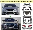 MAYBACH Style Bodykit Upgrade Facelift For 2014-2020 Mercedes Benz S-Class W222