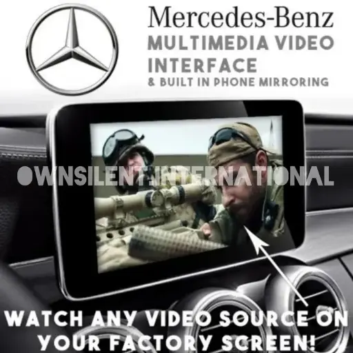 Mercedes NTG5 Multimedia Car Video & Camera Interface With HDMI Phone Mi