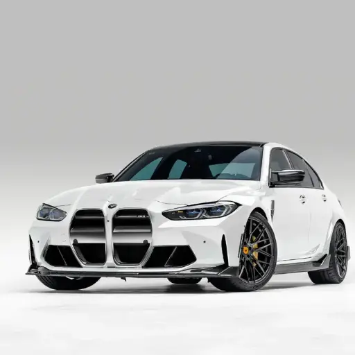 BMW G8X M3  M4 GLOSS BLACK ABS FRONT MOTORSPORT GRILLE