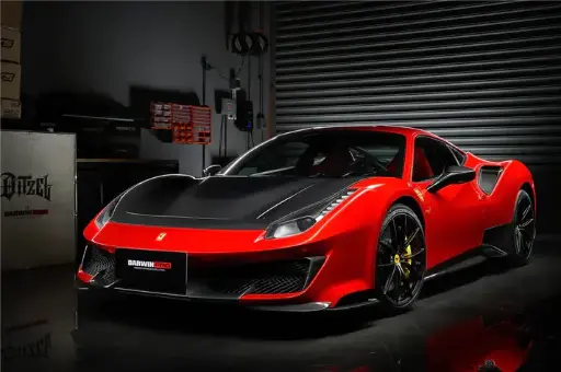 2015-2020 Ferrari 488 GTBSpyder Pista Style Auto Full Body Kit