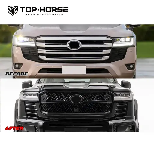 2022+ Toyota Land Cruiser 300 WALD Front Grille Facelift Grille For LC300