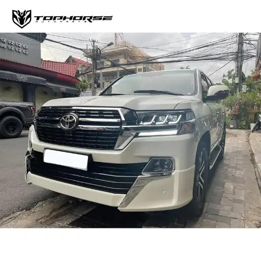  3 lens Head lights for toyota land cruiser LC200 (fit to 2016-2021)