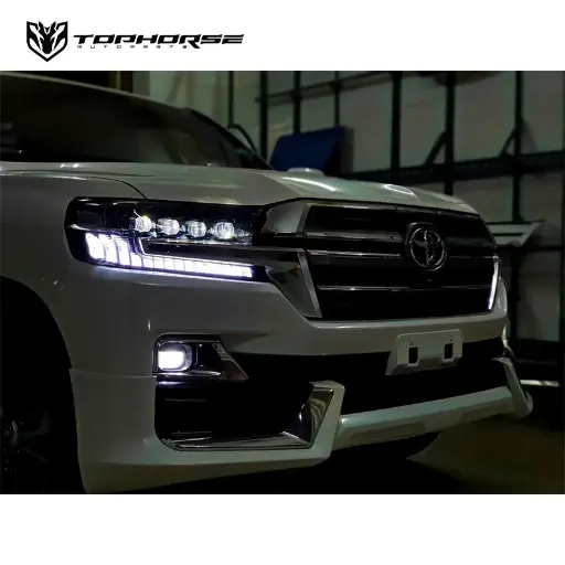 4 lens head lights for toyota land cruiser LC200 (fit to 2016-2021y)